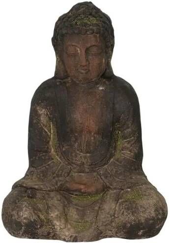 Dijk Natural Collections DKNC Boeddha beeldje Magnesium 27x18.5x36.5 cm Bruin