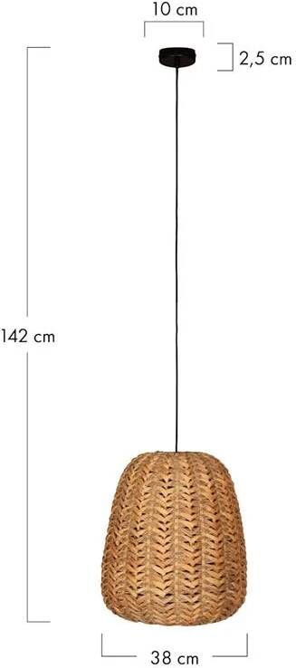 Dijk Natural Collections DKNC Hanglamp Benjamin Waterhyacinth 38x38x42cm Natuurlijk