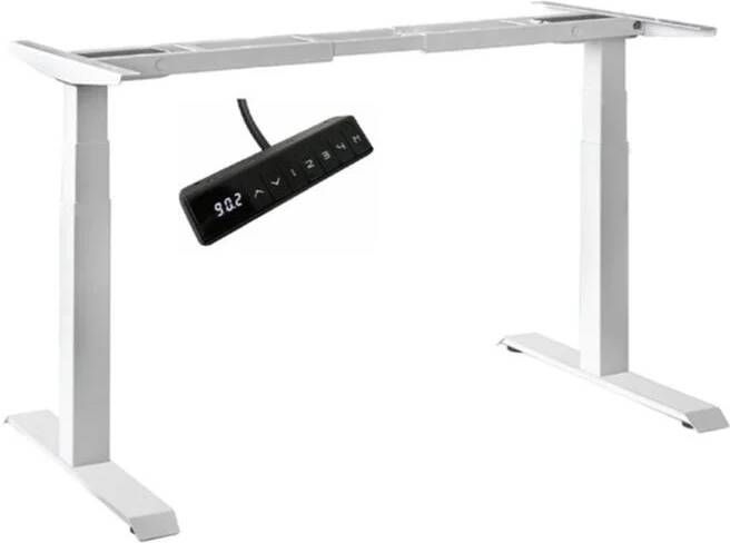 Dimehouse Elektrisch verstelbaar zit-sta bureau frame wit