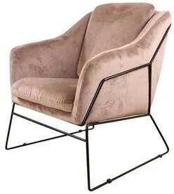 DS4U Antonio fauteuil velvet champagne