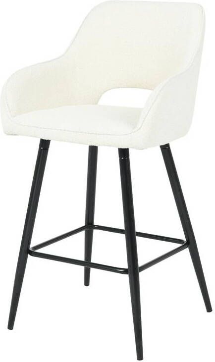 DS4U Lenon barkruk 67 cm boucle ivoor