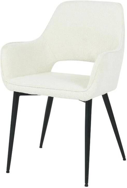 DS4U Lenon eetkamerstoel boucle ivoor