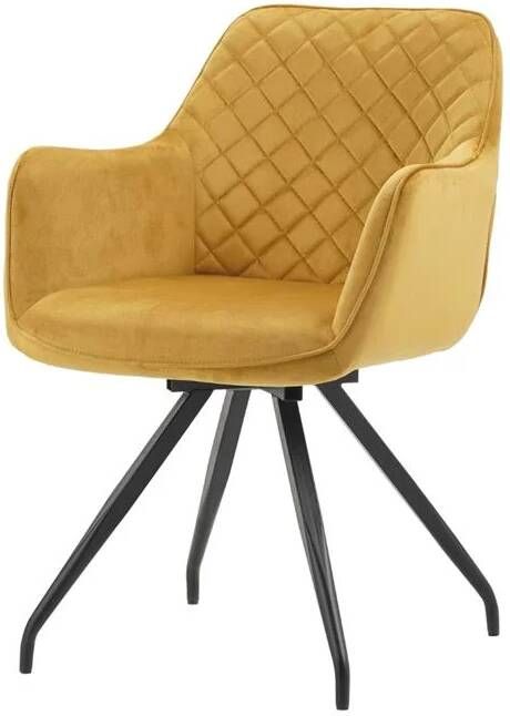 DS4U Romy 2.0 armstoel velours goud