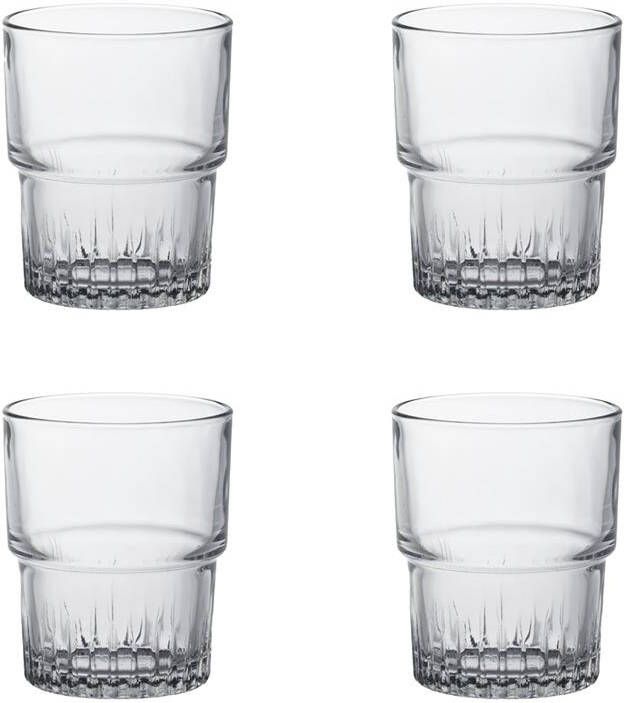 Duralex Waterglas Empilable 20 cl Transparant 4 stuks