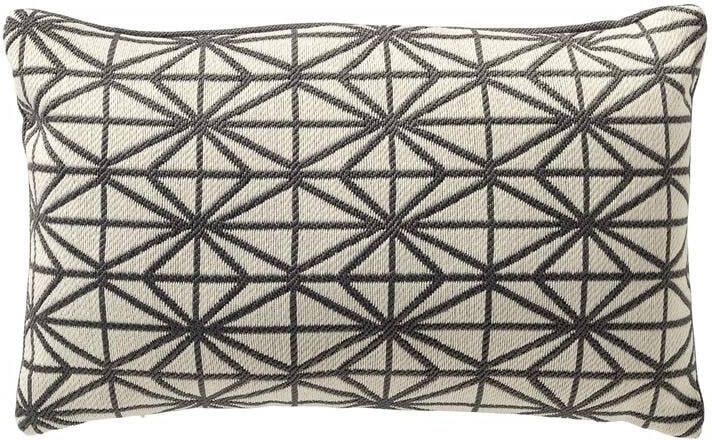 Dutch Decor buiten kussenhoes NISA 30x50 cm Grijs