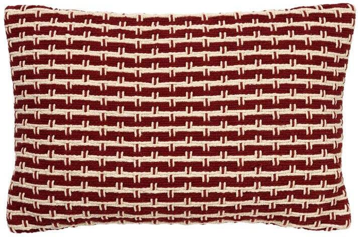 Dutch Decor Sierkussen Dana 40x60 Cm Merlot Inclusief Binnenkussen