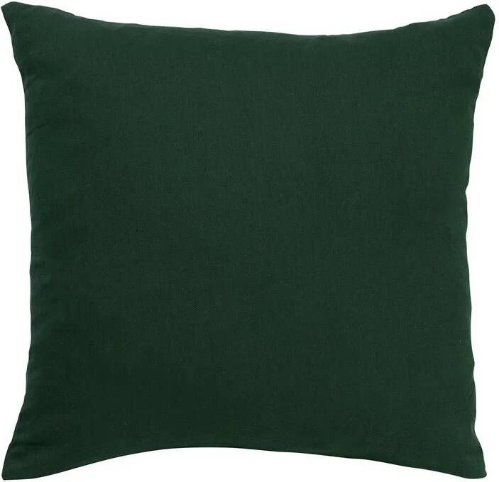 Dutch Decor JAMES Kussenhoes 45x45 cm duurzaam katoen effen kleur Mountain View donkergroen