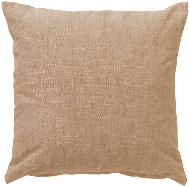Dutch Decor NATURA Kussenhoes 45x45 cm 100% biologisch katoen Tobacco Brown bruin