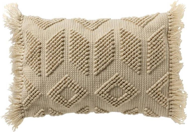 Dutch Decor ODIN Sierkussen 40x60 cm met kussenhoes van 90% gerecycled polyester Eco Line collectie Pumice Stone