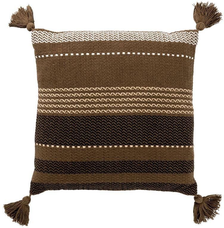 Dutch Decor VOORDEELSET FAR AWAY Set van 2 kussens en 1 plaid groen & zwart Tamar + Billy