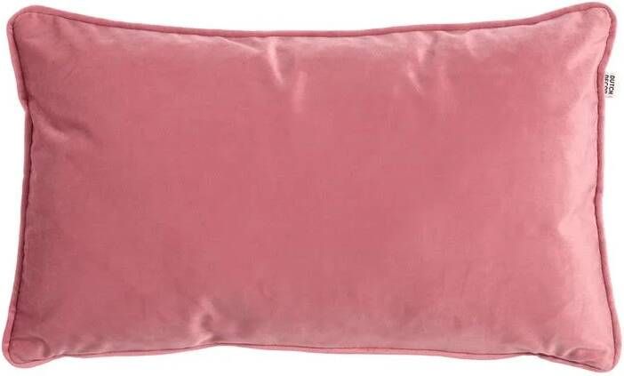 Dutch Decor FINN Sierkussen 30x50 cm velvet lendekussen Dusty Rose roze