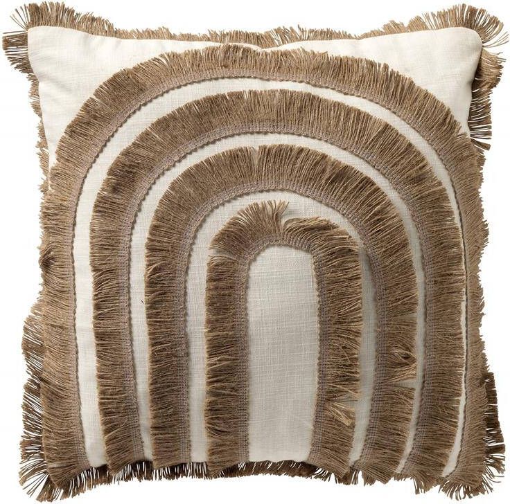 Dutch Decor sierkussen MARINA 45x45 cm Naturel