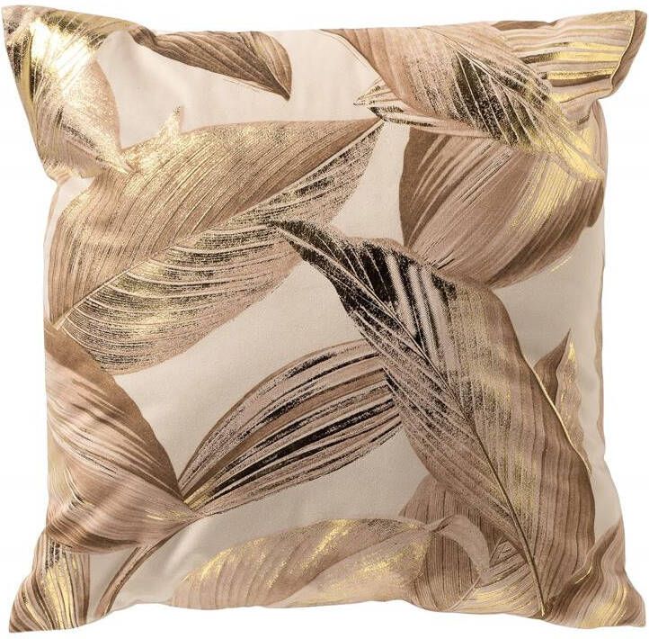 Dutch Decor sierkussen MAYSA 45x45 cm Irish Cream