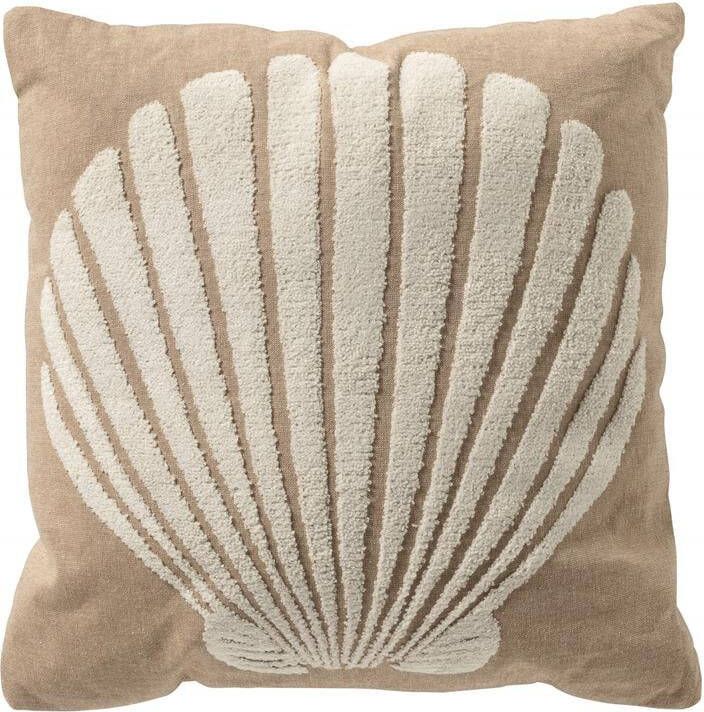 Dutch Decor sierkussen MERLIJN 45x45 cm Irish Cream