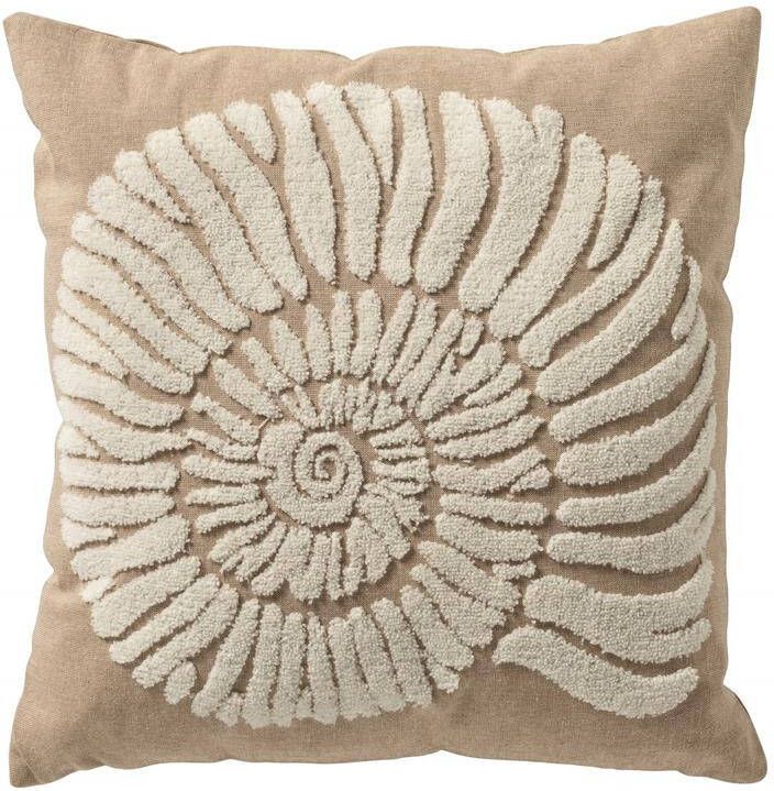 Dutch Decor sierkussen MORGAN 45x45 cm Irish Cream