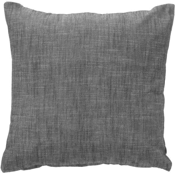 Dutch Decor NATURA Sierkussen 45x45 cm 100% biologisch katoen Charcoal Gray antraciet