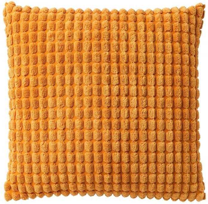 Dutch Decor ROME Sierkussen 45x45 cm 100% polyester effen kleur Golden Glow geel