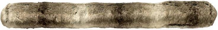 Dutch Decor LEONY Tochtstopper 90x10 cm bont look Driftwood taupe