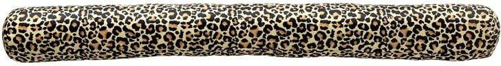 Dutch Decor RENNALA Tochtstopper 90x10 cm velvet dierenprint Semolina beige
