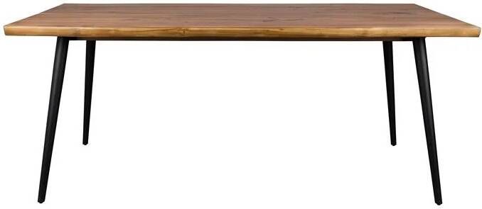 Dutchbone " Alagon Eettafel 220 x 90 cm Bruin " - Foto 2