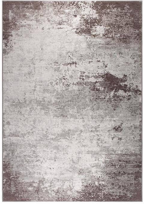 Dutchbone Vloerkleed 'Caruso' 170 x 240cm kleur Distressed Brown