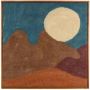 Dutchbone Wanddecoratie Chandra Vilt 74 x 74cm Bruin - Thumbnail 1