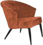 Dutchbone Fauteuil Georgia Chenille Terra - Thumbnail 1