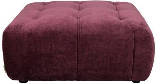 Dutchbone Hocker Giada Velvet Plum
