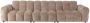 Dutchbone Hackman 4 5-zitsbank Velours Beige - Thumbnail 1