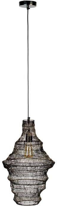 Dutchbone Hanglamp 'Luca' 36cm kleur Zwart