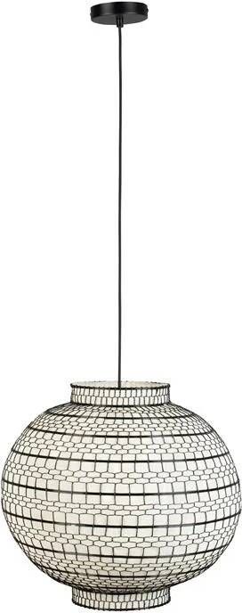 Dutchbone Ming Hanglamp Rond 45 cm Wit