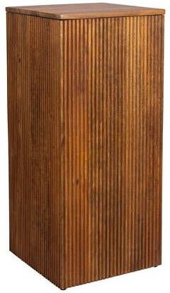 Dutchbone Plantenstandaard Ribble Mangohout Set van 2 stuks Bruin