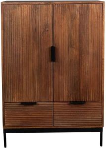 Dutchbone Opbergkast Saroo 115 x 80cm Mangohout Bruin