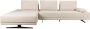 Dutchbone Shelly 3-zitsbank Links Chaise Longue Off-White Wit - Thumbnail 1
