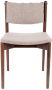 Dutchbone eetkamerstoel Torrance chair bruin beige (set van 2) - Thumbnail 2