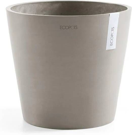 Ecopots Amsterdam kunststof bloempot Taupe Ø 36 6 cm - Foto 2
