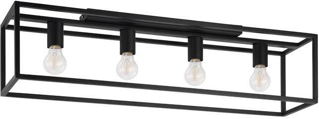 EGLO Blackcrown Plafondlamp E27 85 cm Zwart