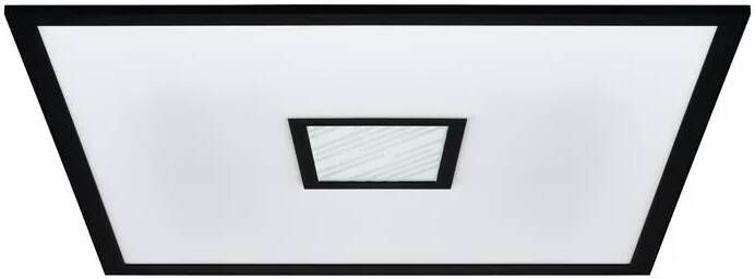 EGLO Bordonara Plafondlamp LED 59 5 cm Zwart|Wit Dimbaar
