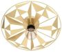 EGLO  Castanuelo Plafond- en Wandlamp - E27 - Ø 42 5 cm - Goud - Thumbnail 1