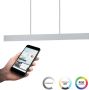 EGLO Connect .z Andreas-Z Hanglamp 117 cm Grijs Wit Instelbaar RGB & wit licht Dimbaar Zigbee - Thumbnail 2