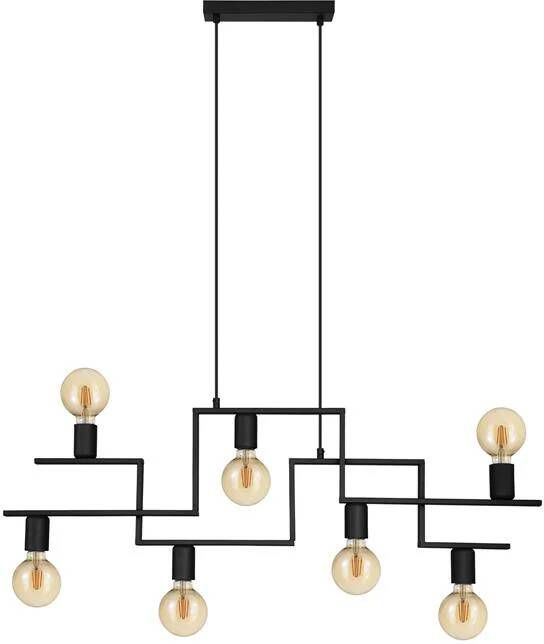 EGLO  Fembard - Hanglamp - E27 - 100 5 cm - Zwart