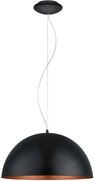 EGLO  Gaetano 1 Hanglamp - E27 - Ø 53 cm - Zwart Koper