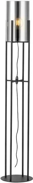 Eglo Glastonbury Vloerlamp 1 lichts Ø25 cm E27 Zwart