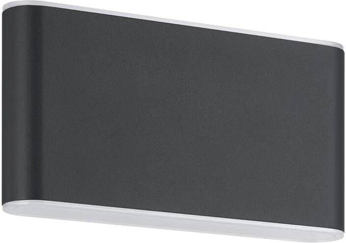 EGLO Grutti Wandlamp Buiten LED 17 5 cm Antraciet