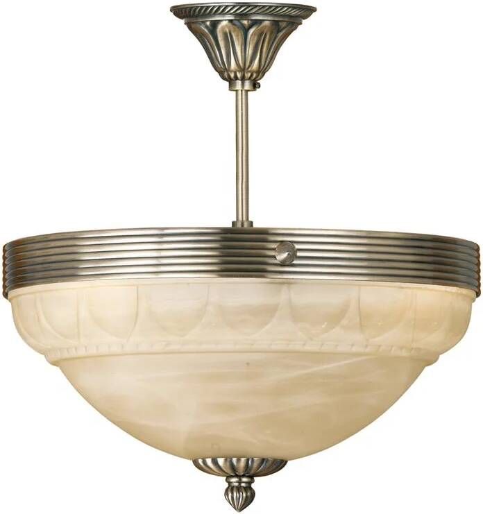 EGLO  Marbella - Plafondlamp - 3 Lichts - Ø370mm. - Brons  Champagne
