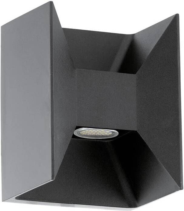 EGLO Buiten-led-wandlamp 2 Antraciet 'morino'