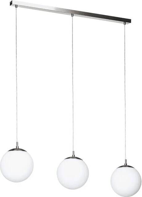 EGLO Hanglamp Rondo Hanglamp in nikkel van staal excl. E27 40W (1 stuk)