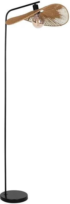 EGLO Siruela Vloerlamp E27 160 cm Bruin Zwart Papier