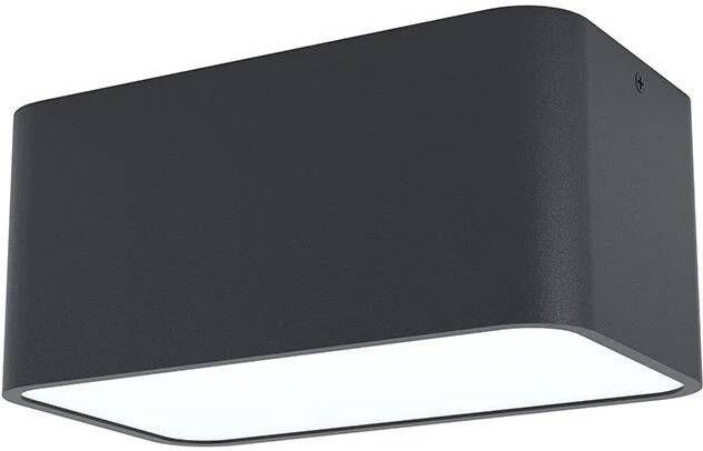 EGLO Sola Plafondlamp 2 lichts 24x14x11cm zwart + blender