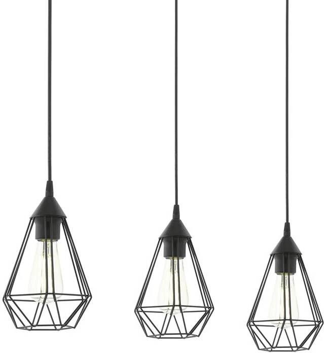 EGLO Hanglamp TARBES Hanglamp eetkamer retro look hanglamp E27 (1 stuk) - Foto 4